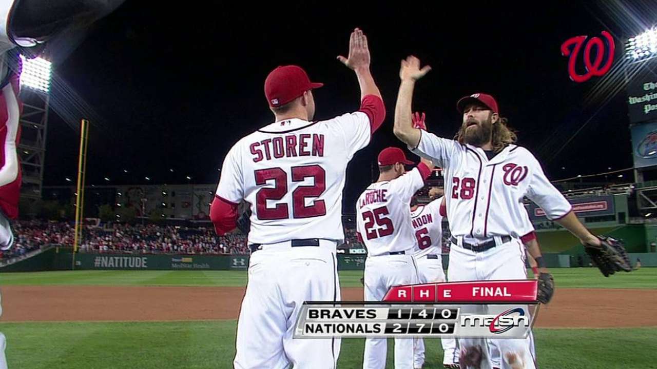 Nationals looking good with multiple closers