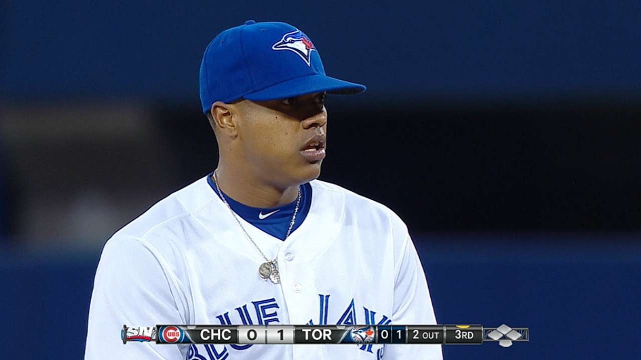 Stroman twirls shutout as Toronto keeps pace in race