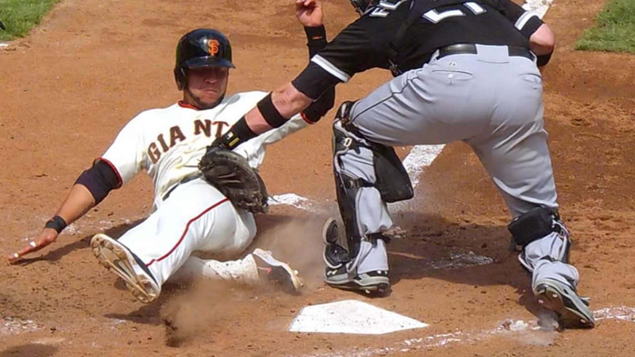 Guidance on plays at plate to be announced