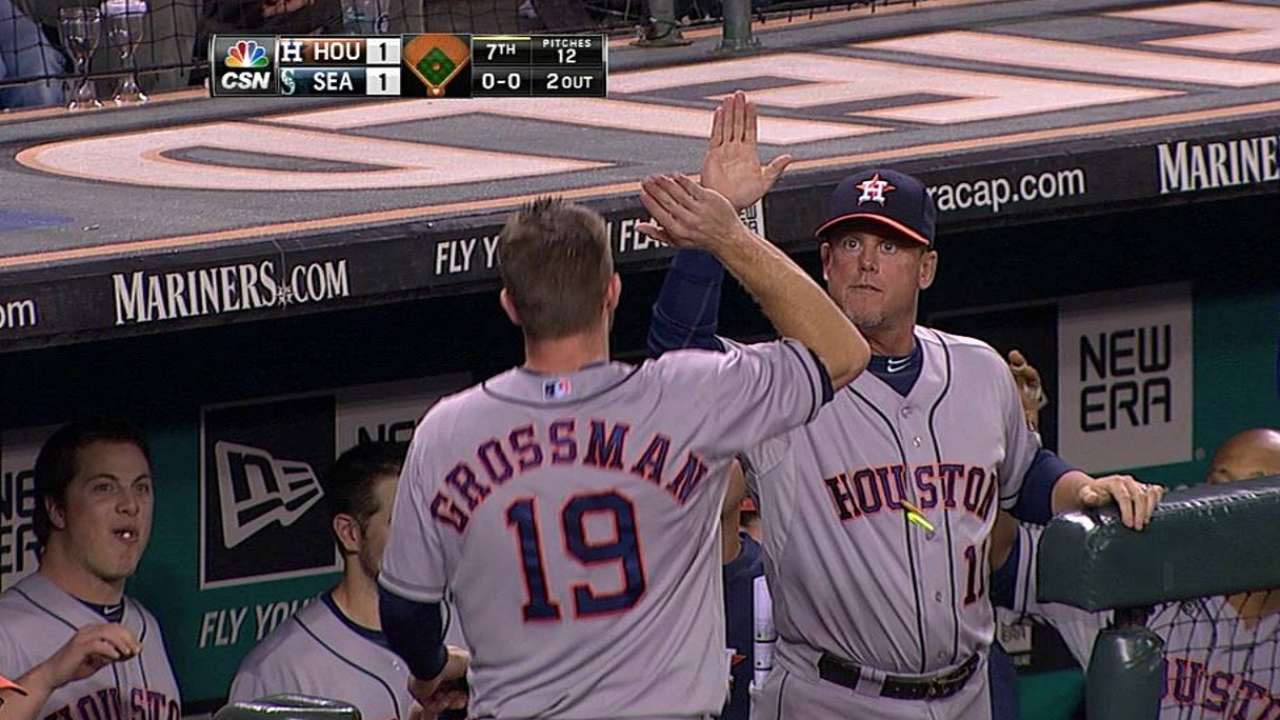 Ofensiva de Astros brilló por su ausencia en Seattle