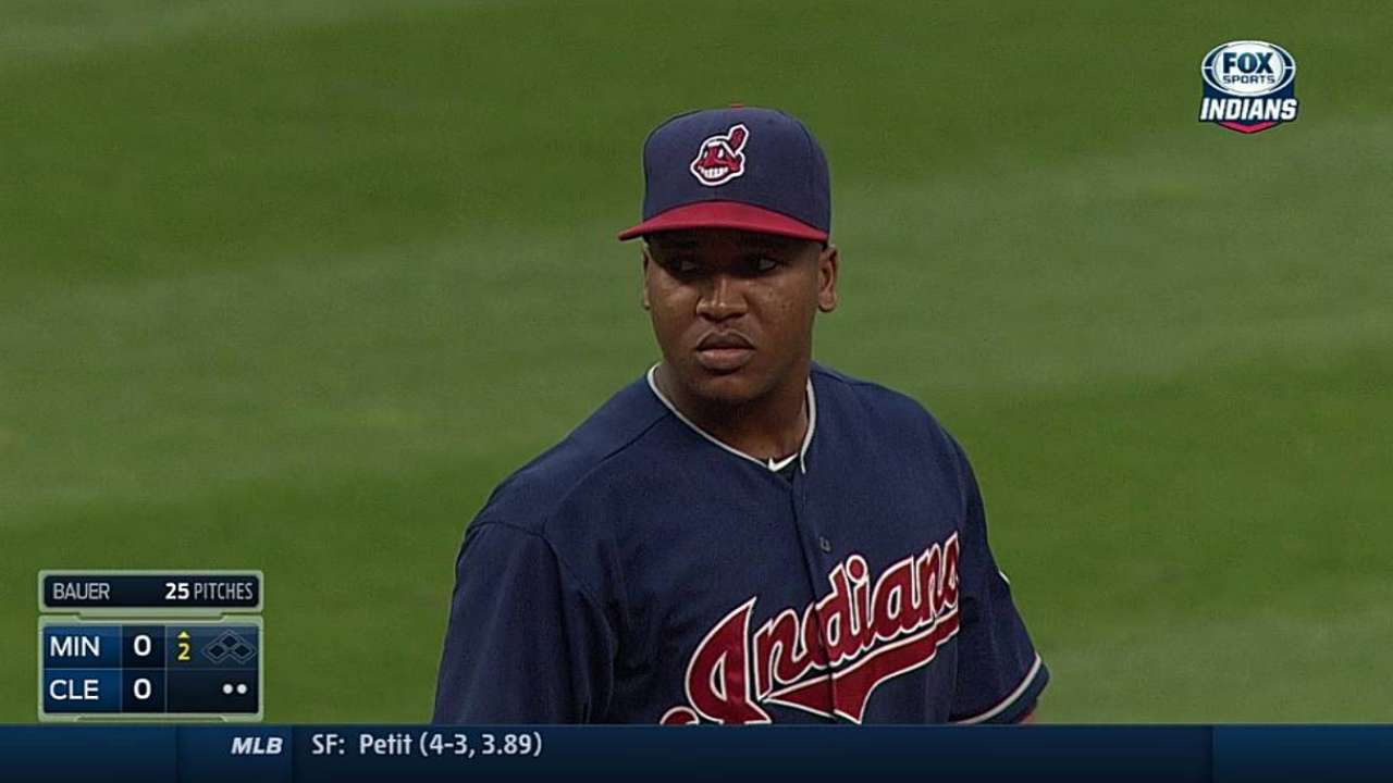 Ramirez's jumping catch
