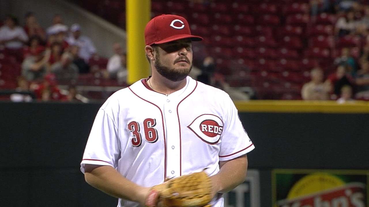 Lefty Holmberg projects as back-of-rotation starter for Reds