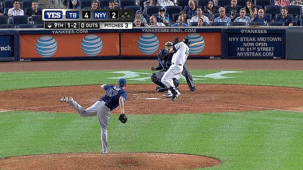 Headley exits the ballgame