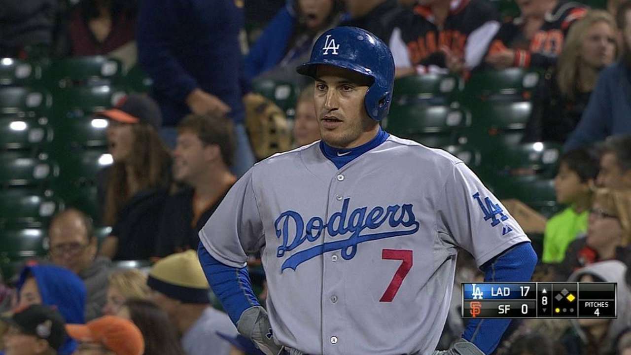 Guerrero's first career hit