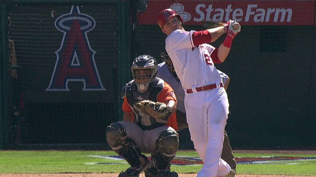 Angels stifled by Keuchel as win streak ends