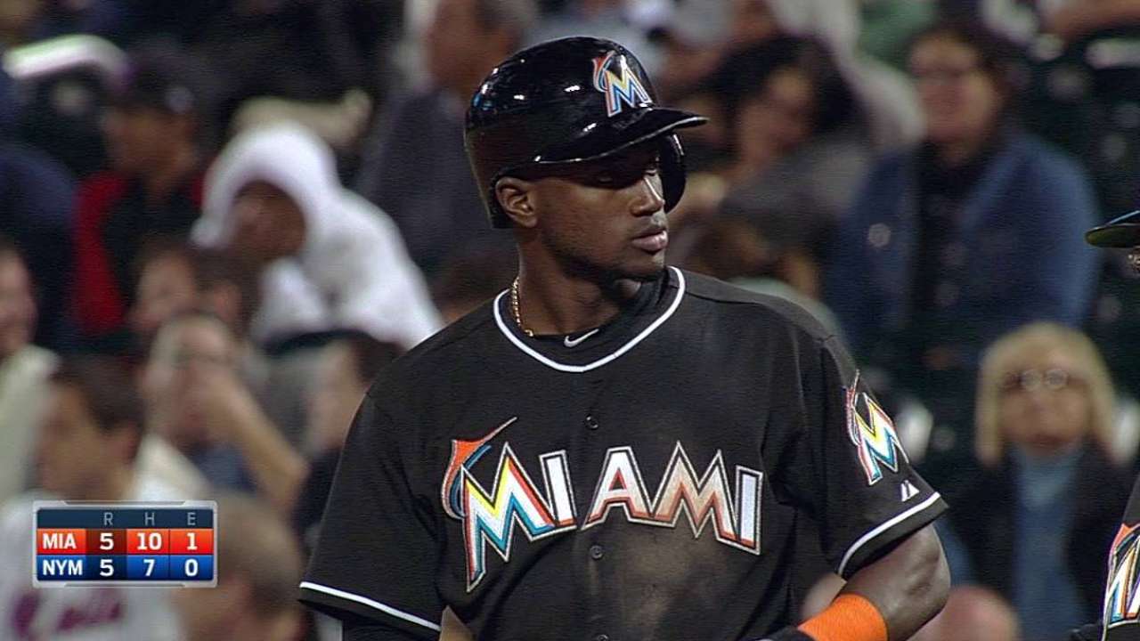 Marlins le sacaron el juego a DeGrom y los Mets