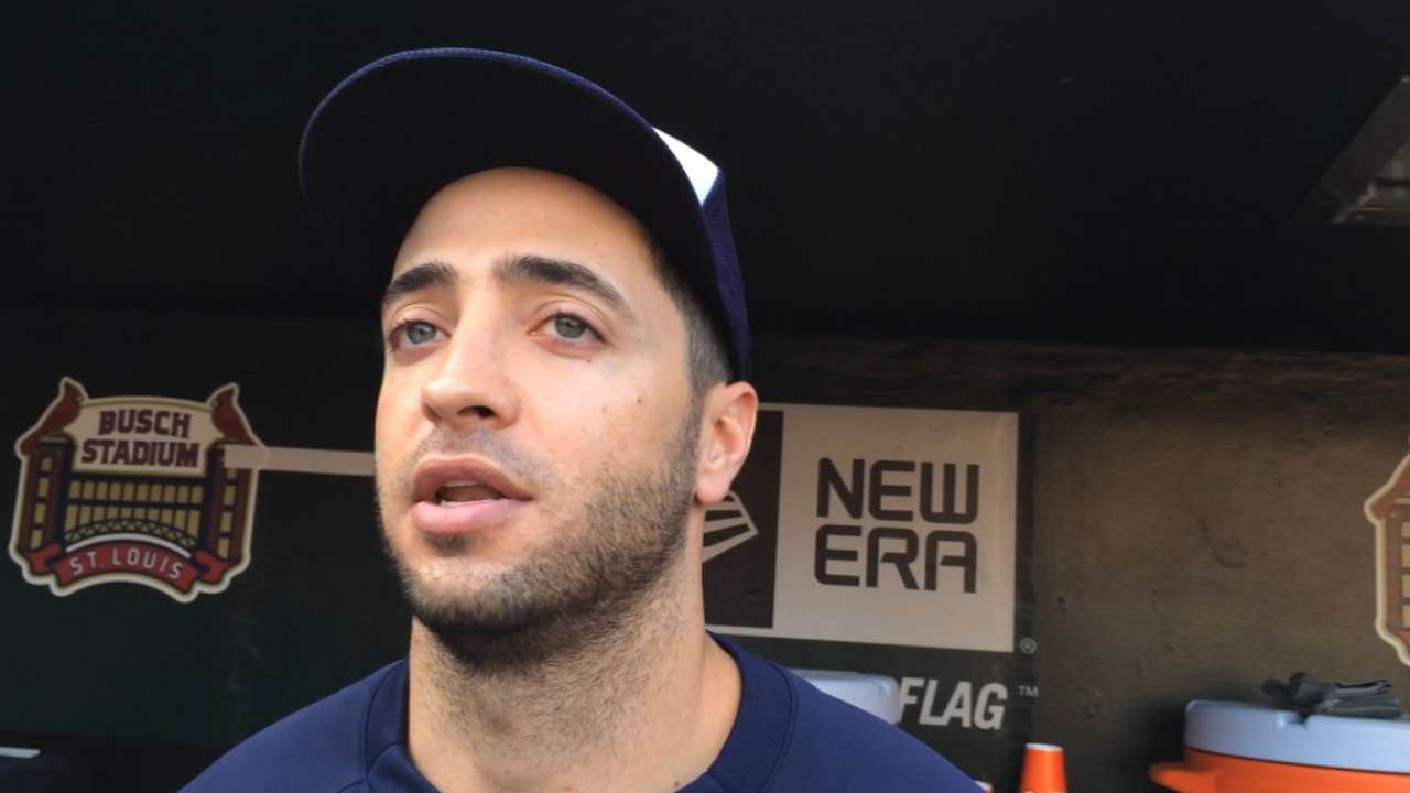 Braun tabbed as Brewers' Clemente Award nominee