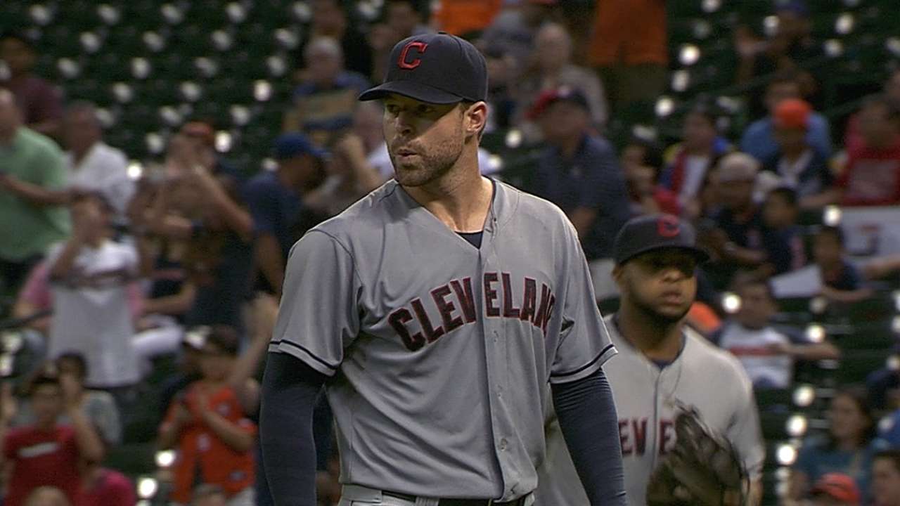 Kluber's career-high 14 K's lead Tribe to 'W'