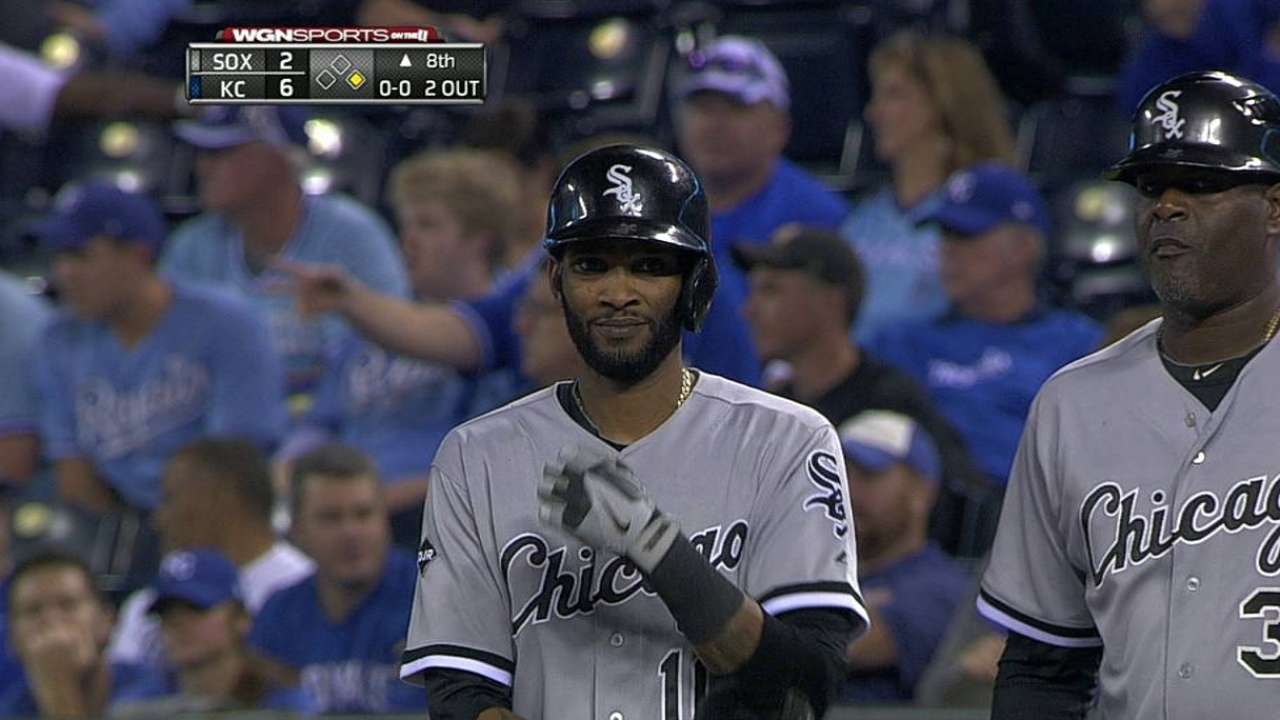 Sale roughed up by Royals, loses AL ERA lead
