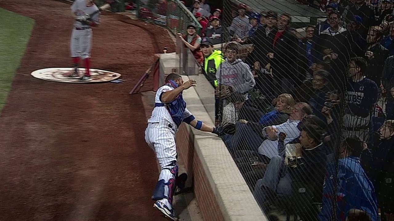 Castillo's nice catch