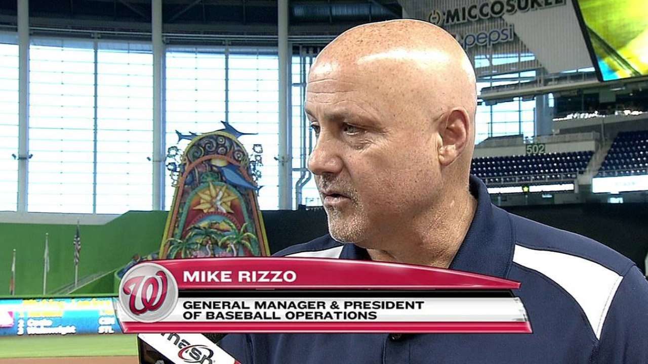 Rizzo's guidance has Nats soaring high into October