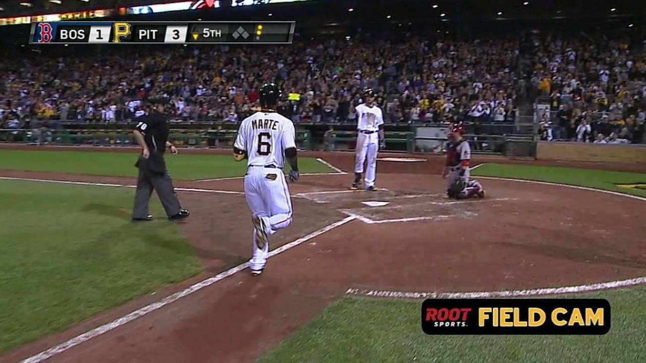 Piratas ganaron por la mínima y barrieron a Boston