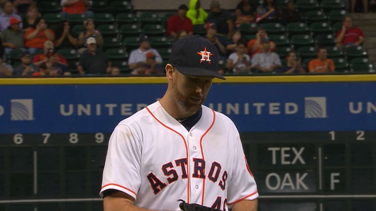 Astros find 13th inning unlucky in loss to Tribe
