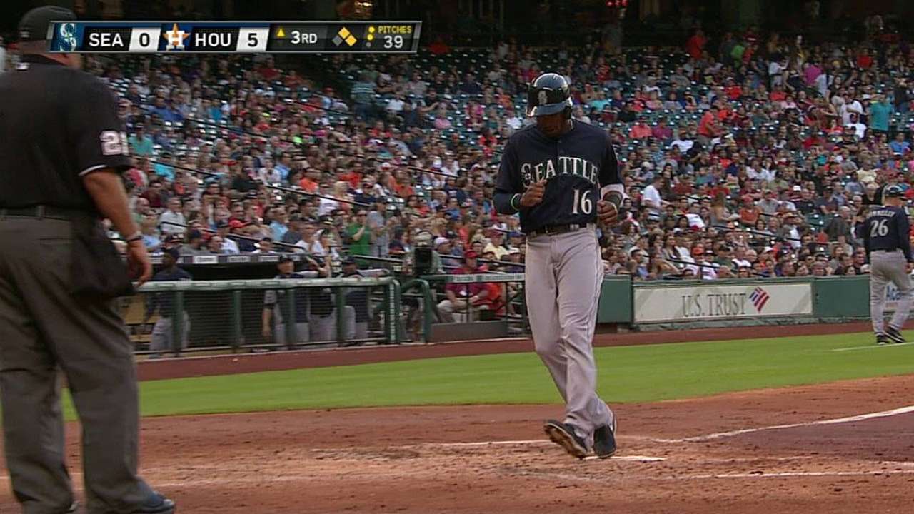 Young's rough start costs Mariners in Wild Card race