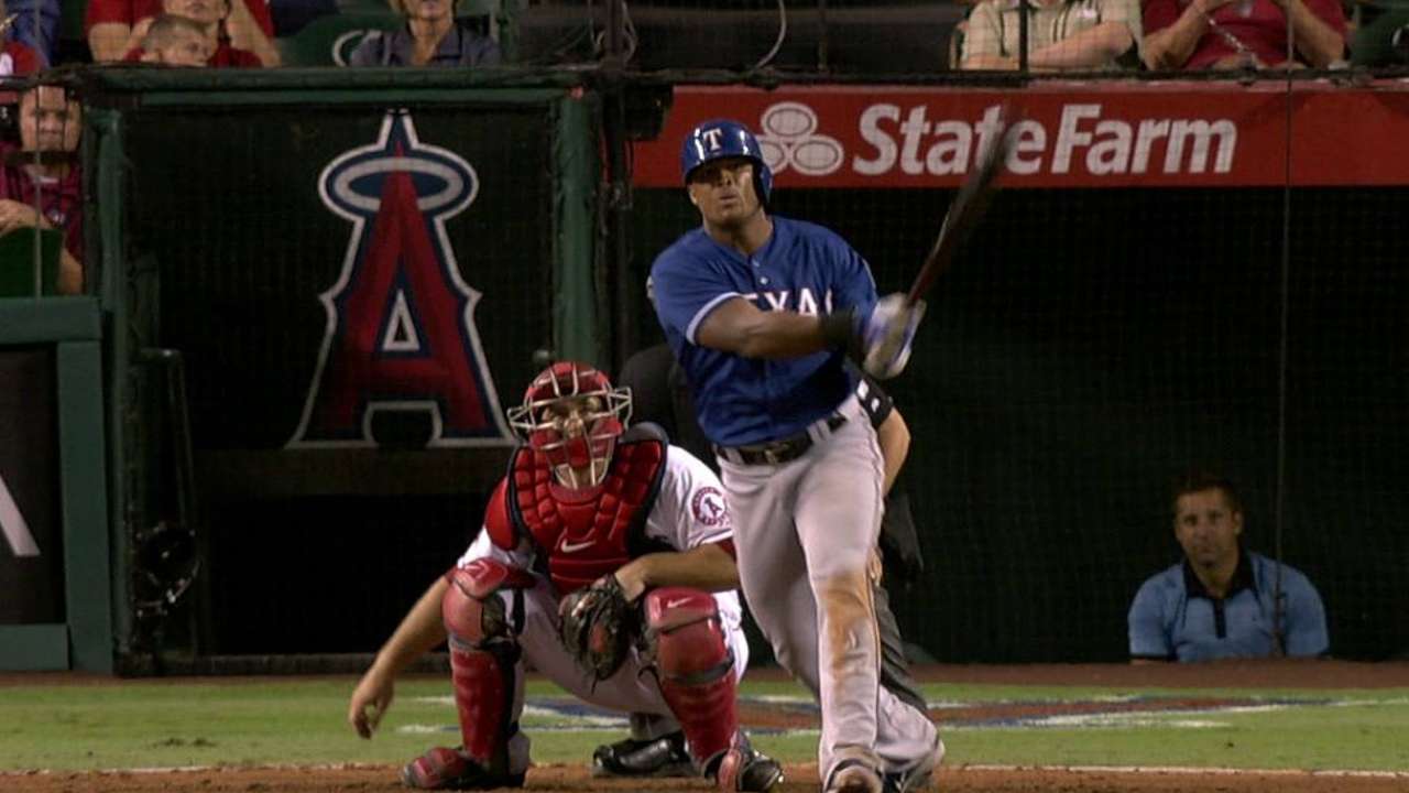 Rangers show late fight, but Halos' homers too much