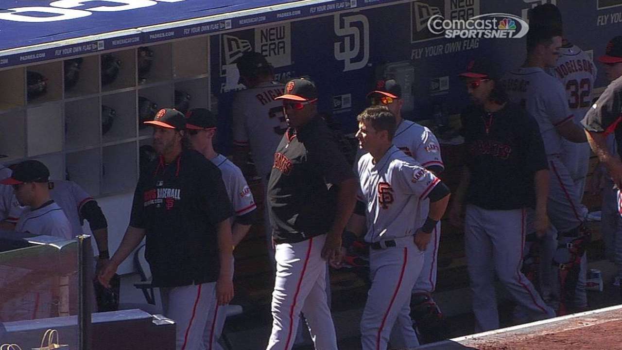 Scuffling Giants fall into Wild Card tie with Bucs