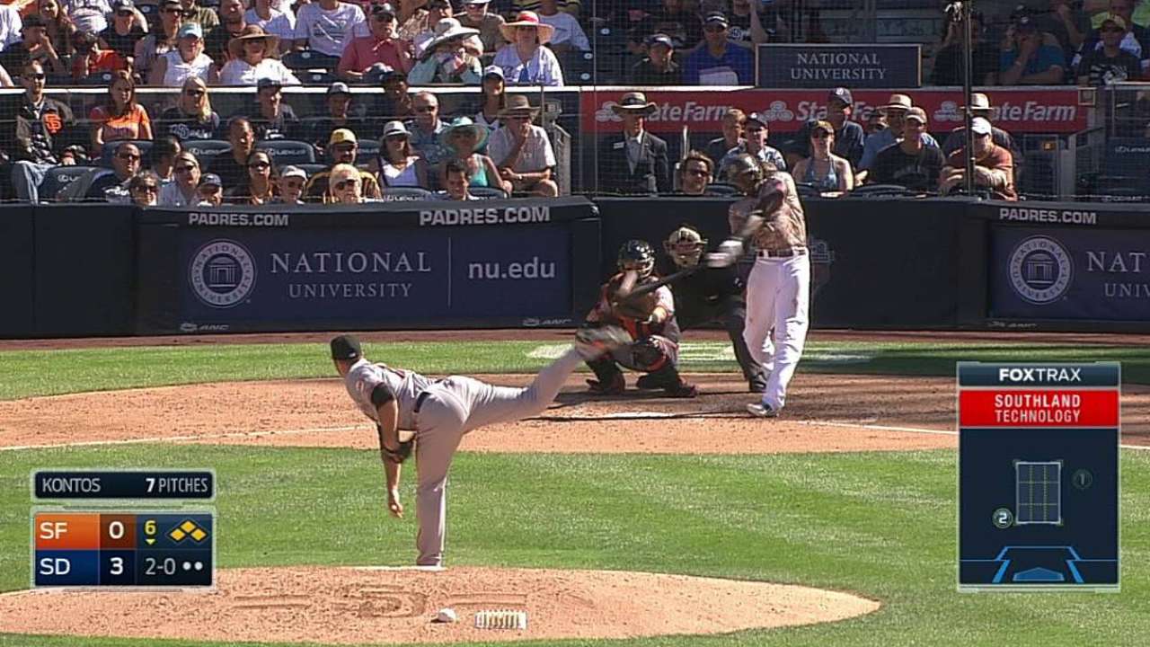 Padres ganan y barren la serie vs. Gigantes