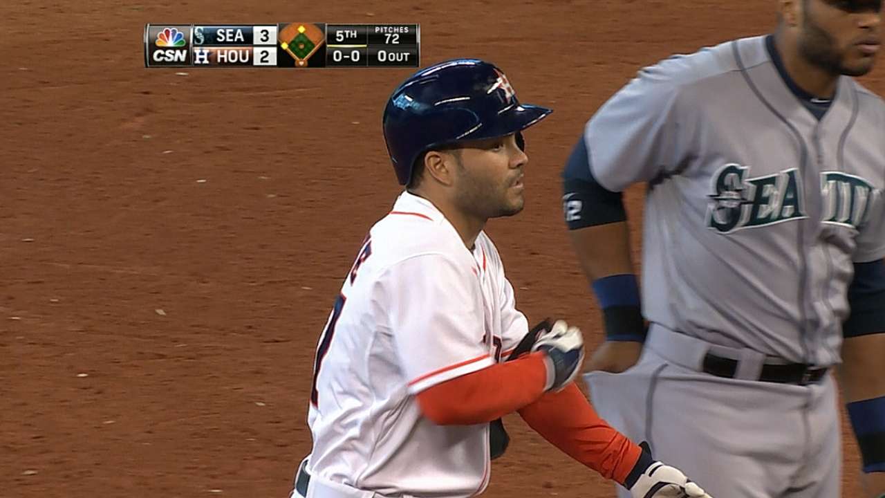 Altuve's outstanding season a product of yearlong adjustments