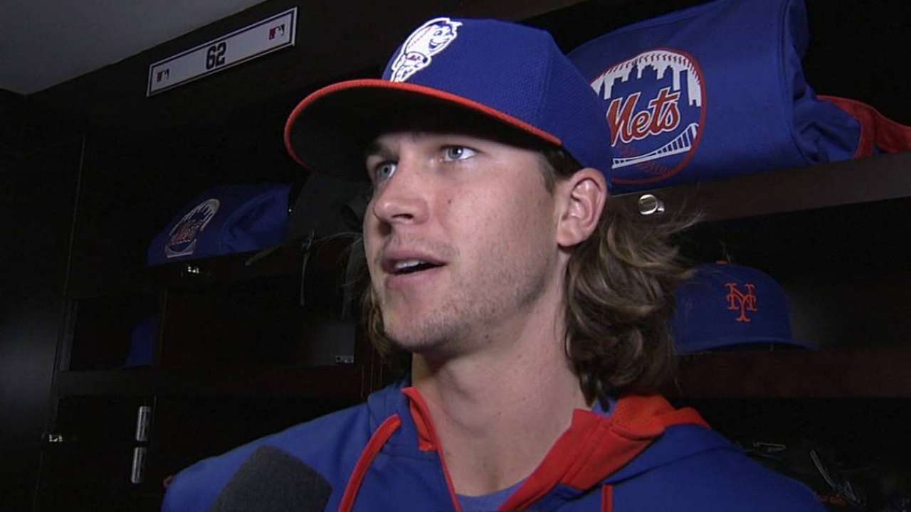 Mets to skip deGrom's final start, shut rookie down