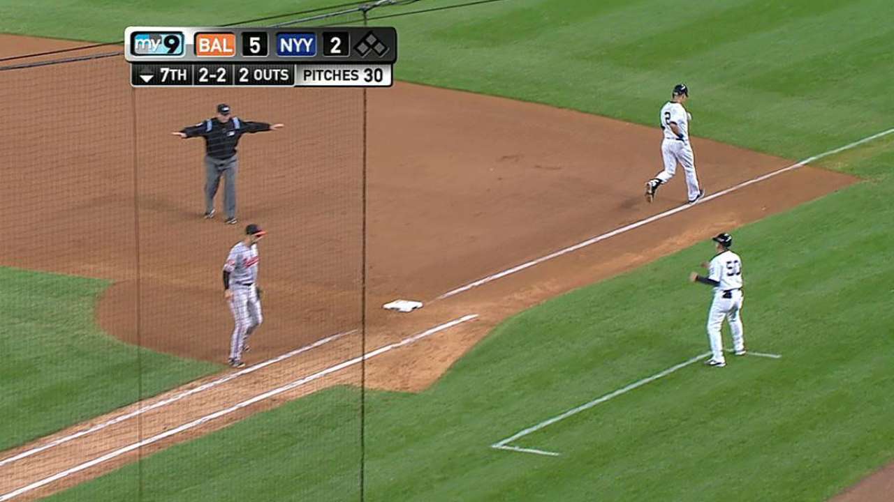 Yankees al borde de la eliminación al caer vs. Orioles