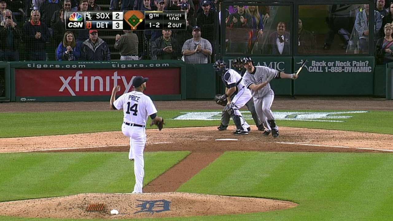 White Sox armaron ataque pero cayeron en Detroit