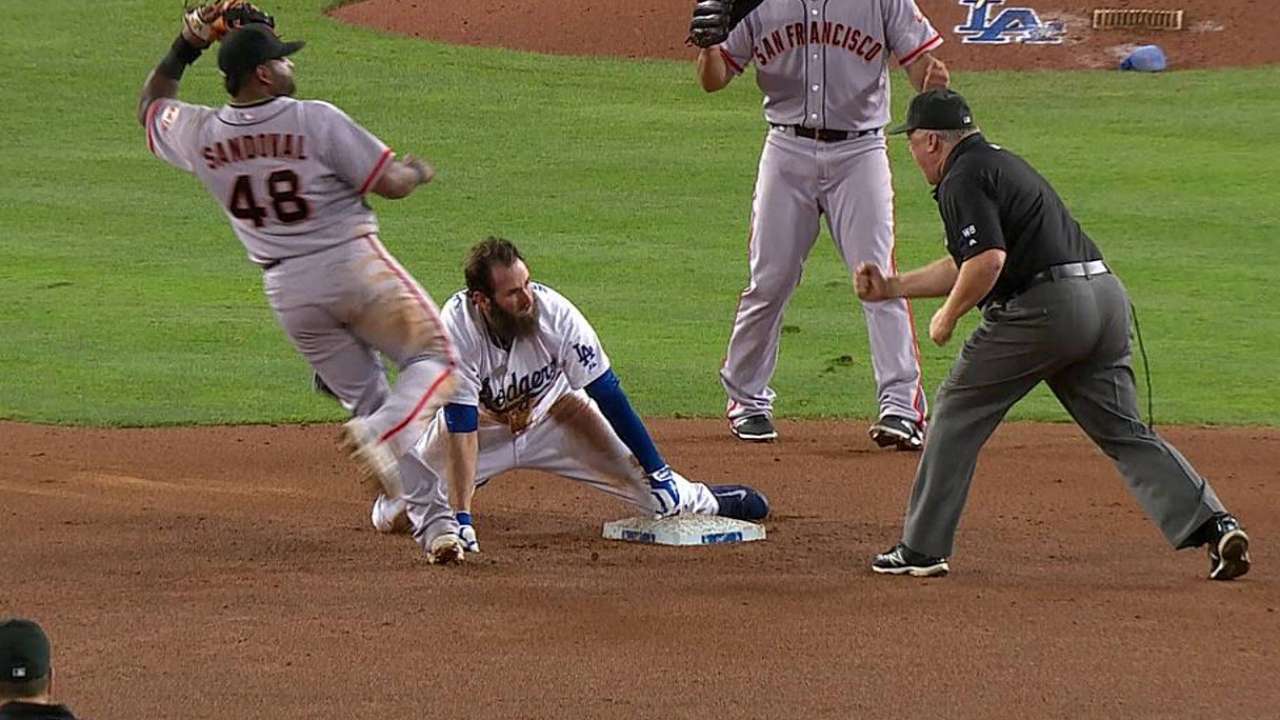 Out call stands after Mattingly challenges