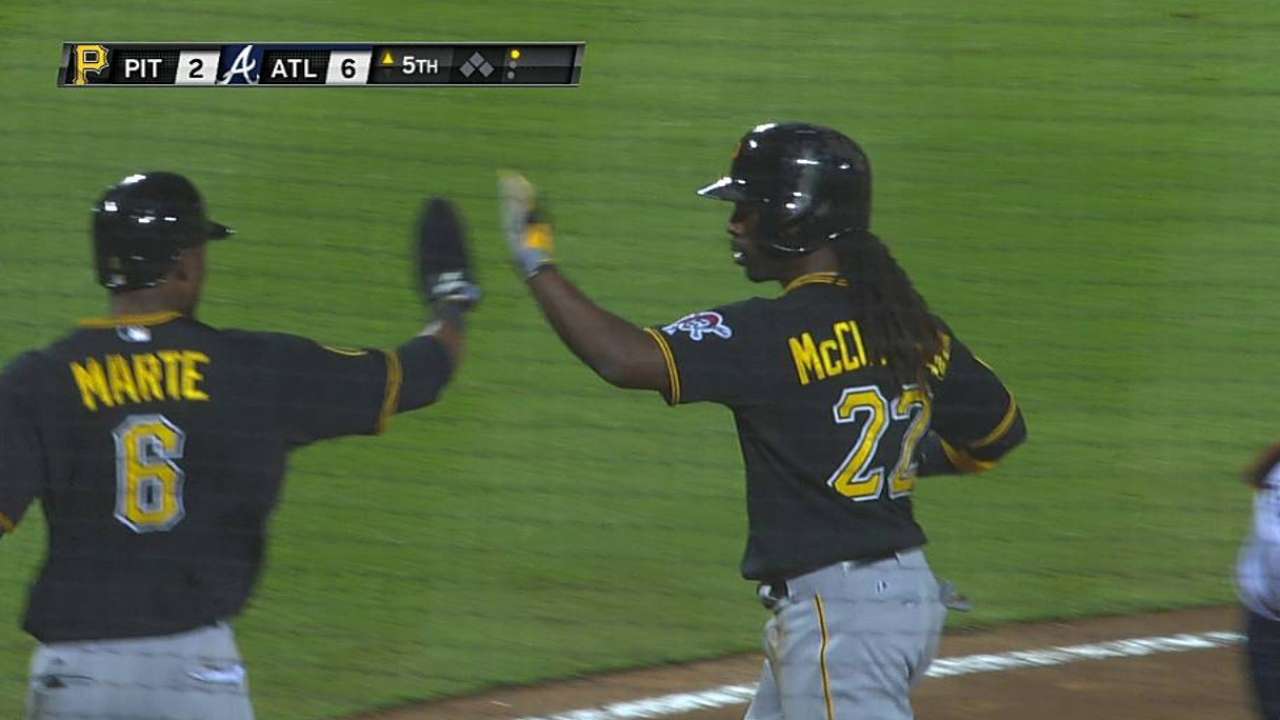 Locke hit hard, Martin hurt in loss to Braves