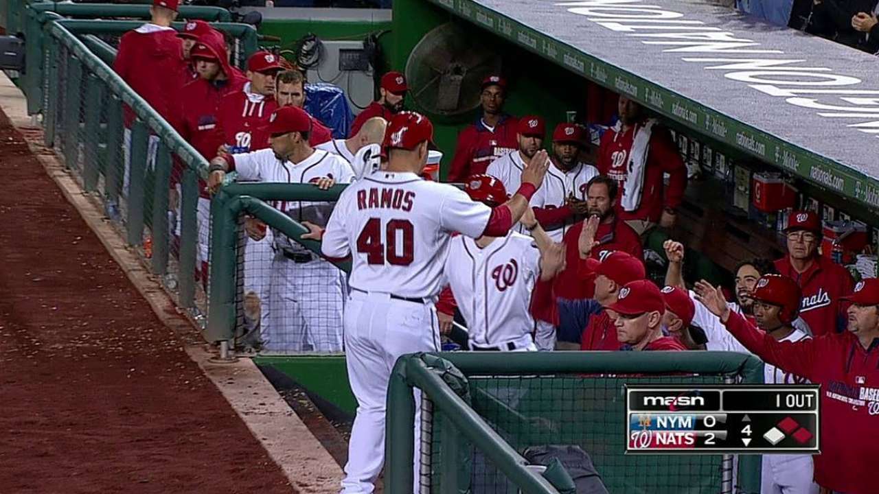 Mets, Nacionales dividen doble juego en Washington