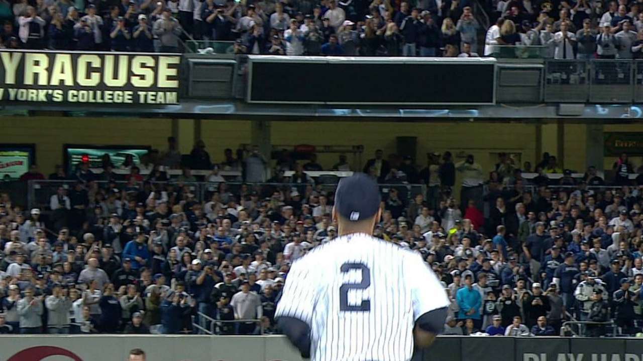 Jeter's place among Yankees greats secure