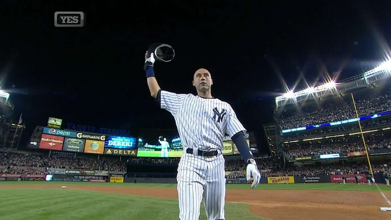 El batazo de Jeter impactó a G.L. en su totalidad