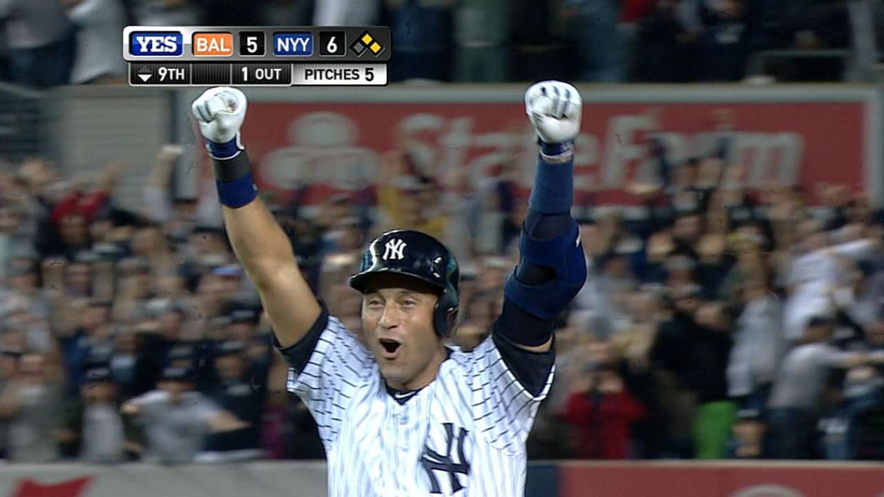 Sterling calls Jeter's walk-off