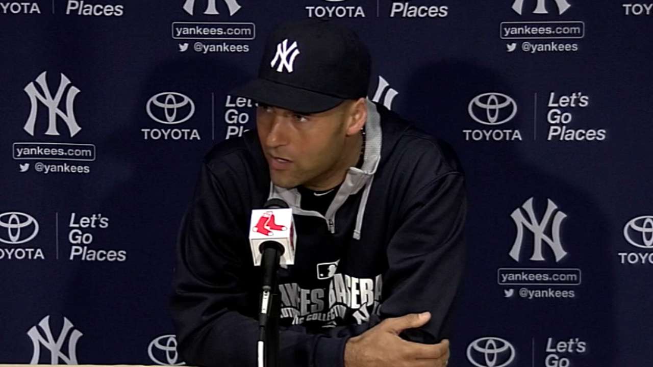 Jeter on home finale