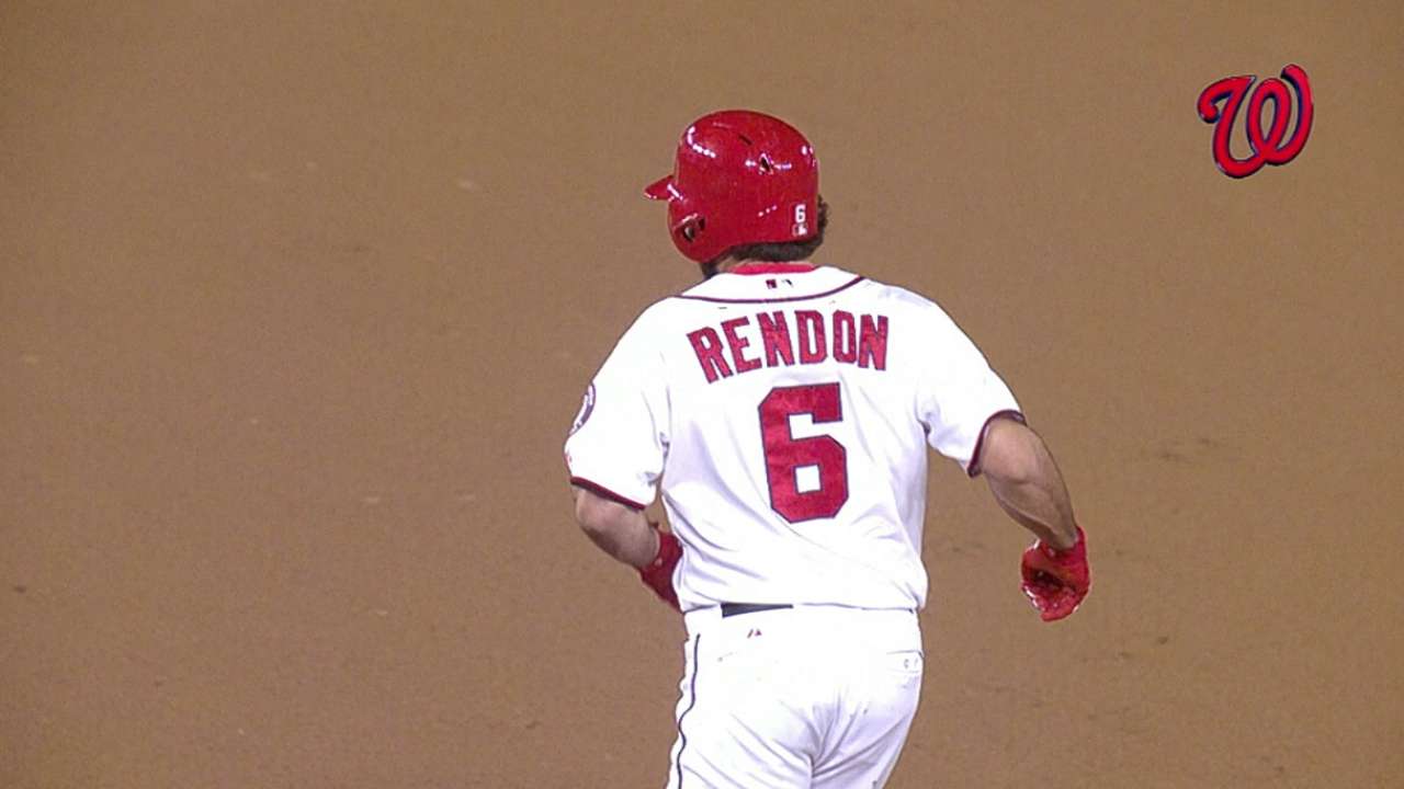 As budding talent, Rendon enjoyed comforts of home