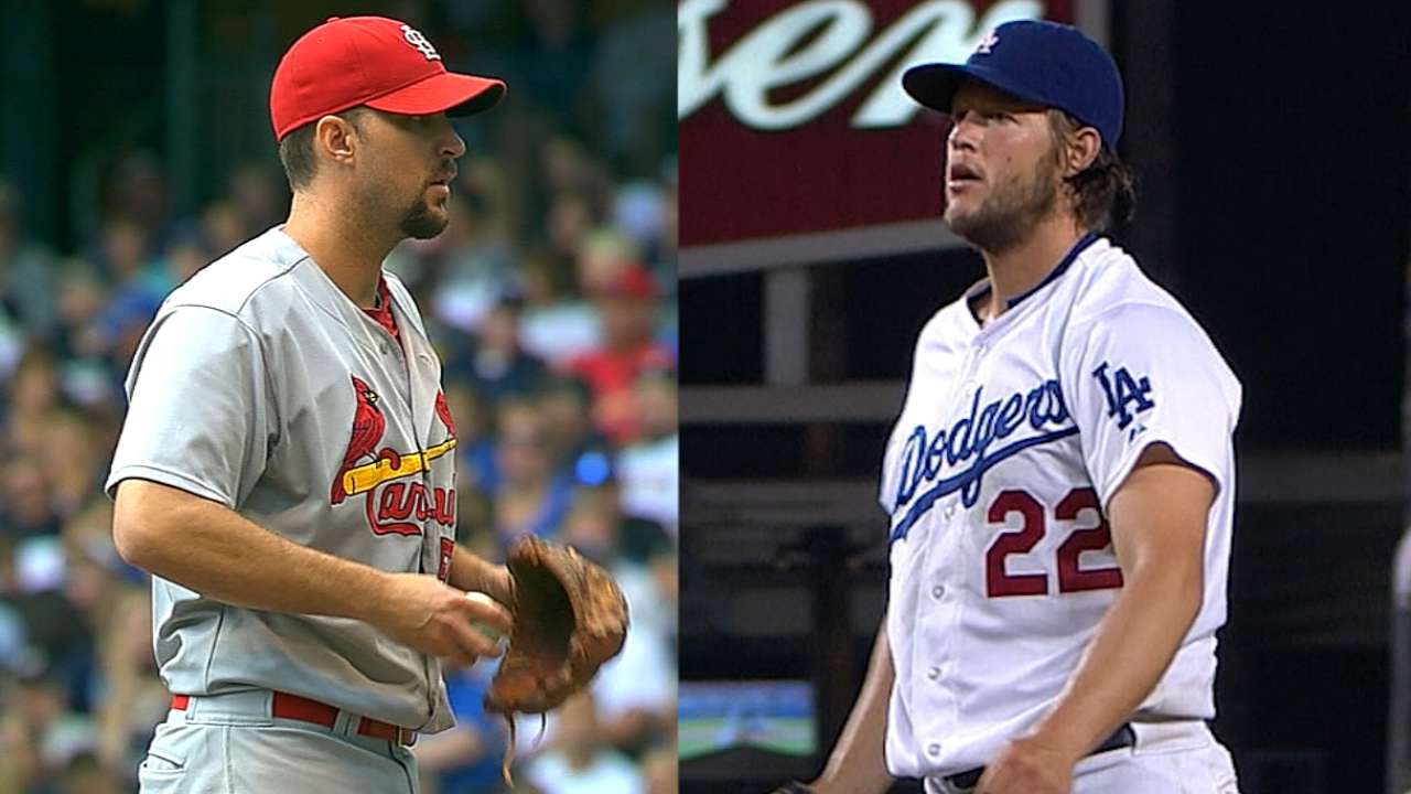 Tale of the tape: Cardinals-Dodgers, Game 1