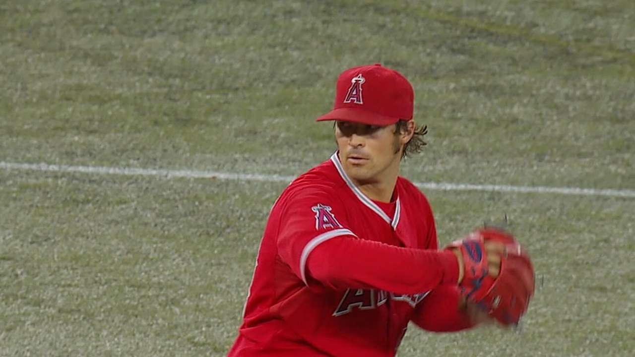 Wilson enjoying homecoming with Angels