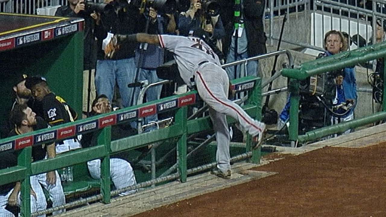 Panda represents Giants as Gold Glove finalist