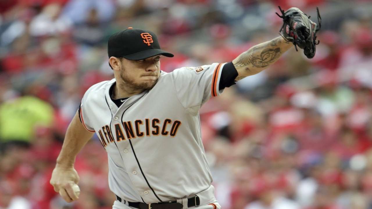 Oct. 3 Jake Peavy and Joe Panik postgame interview