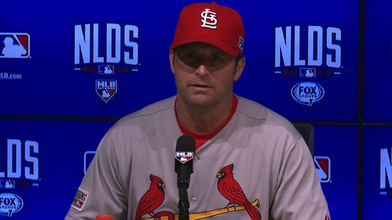 Oct. 3 Mike Matheny postgame interview