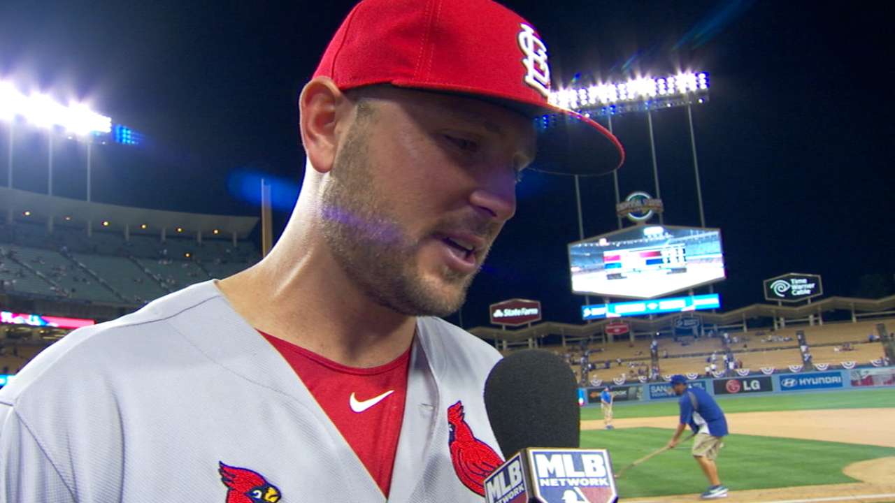 Oct. 3 Matt Holliday, Matt Carpenter postgame interview
