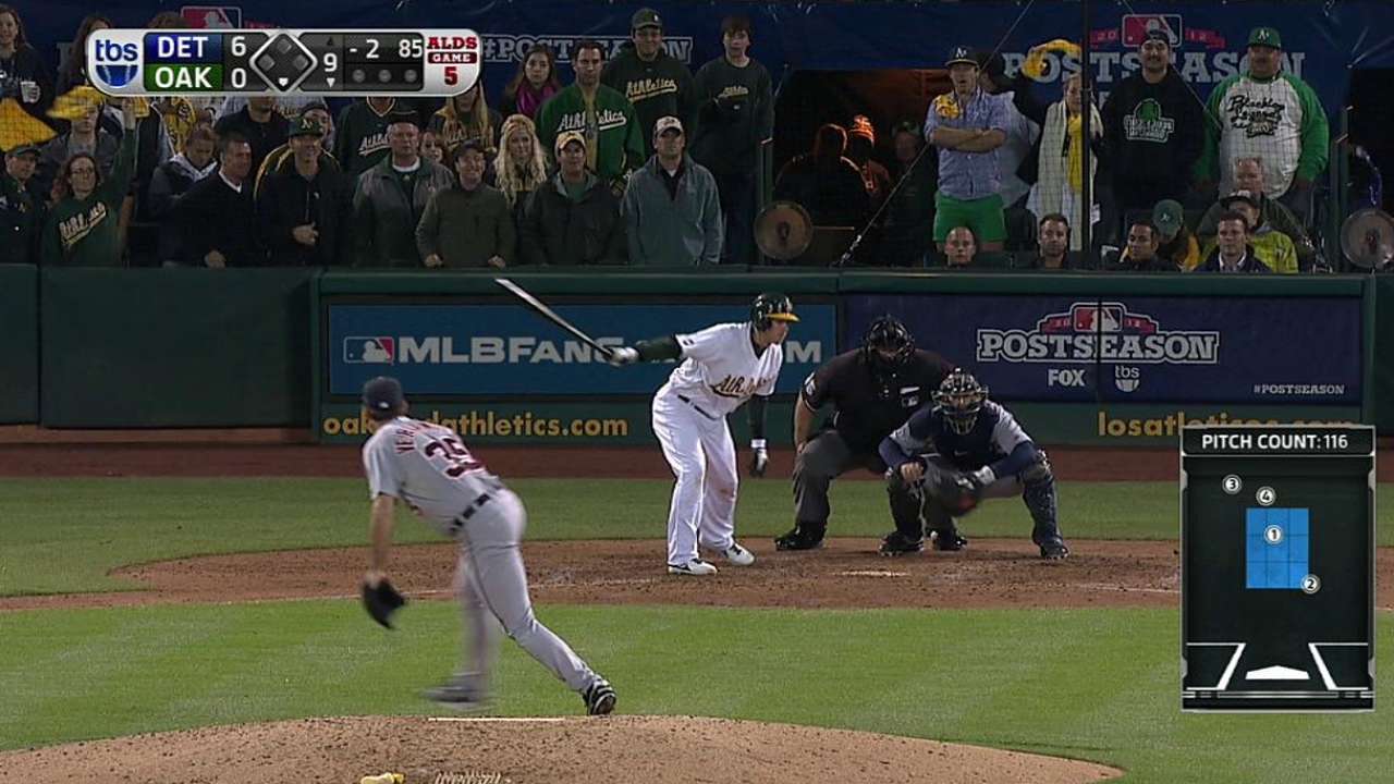 Verlander sets ALDS K's record