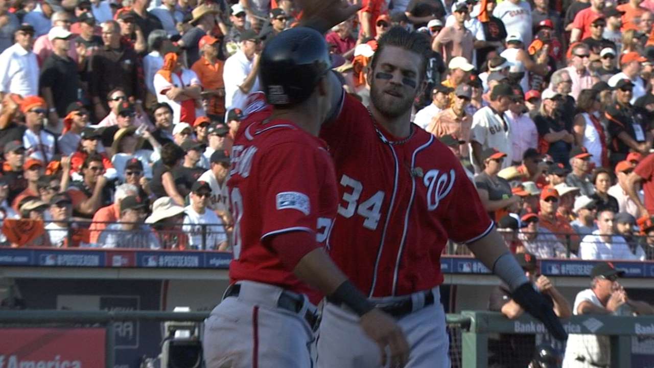 Nacionales frenaron a Gigantes para obligar Juego 4