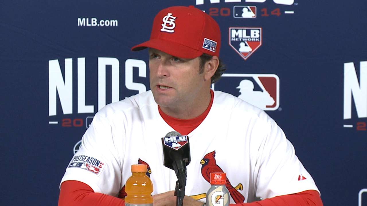 Oct. 6 Mike Matheny postgame interview