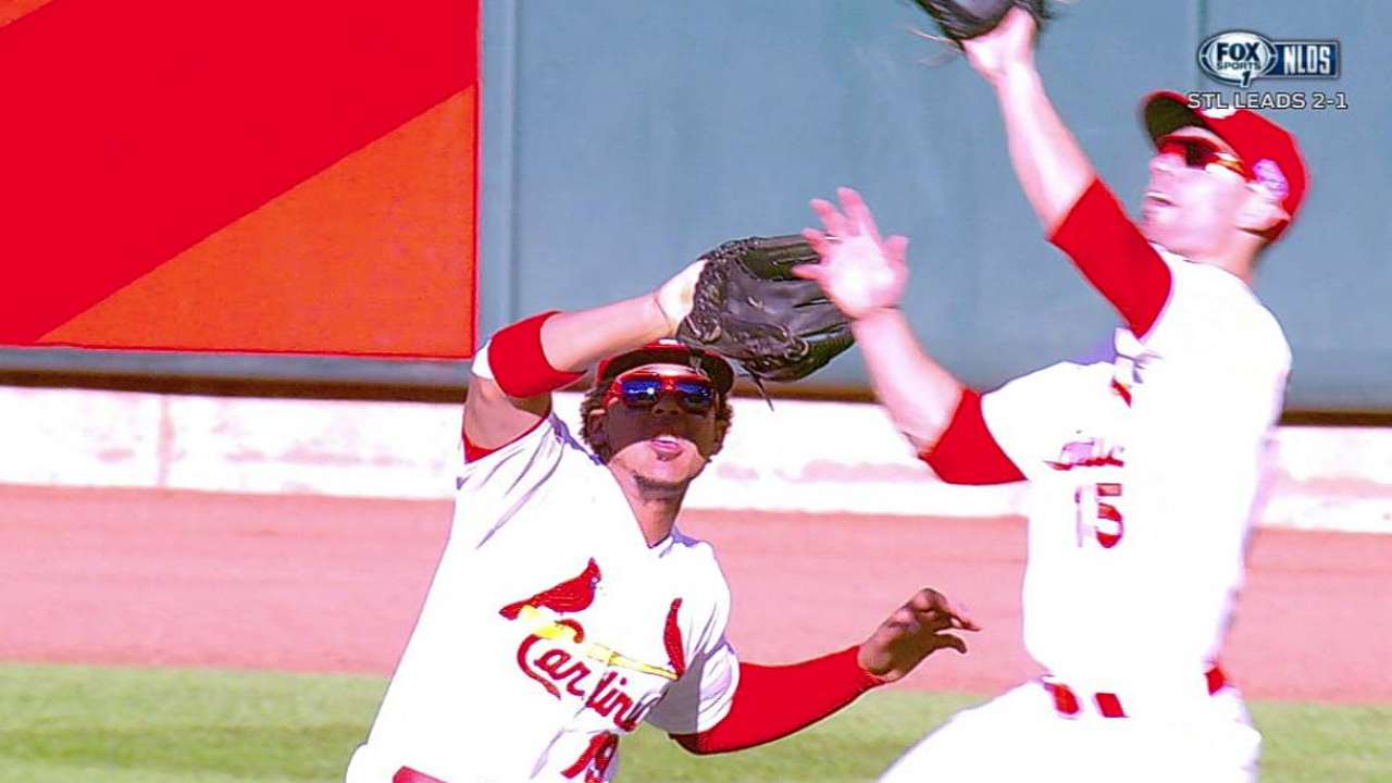 Grichuk continues to draw starts over Taveras