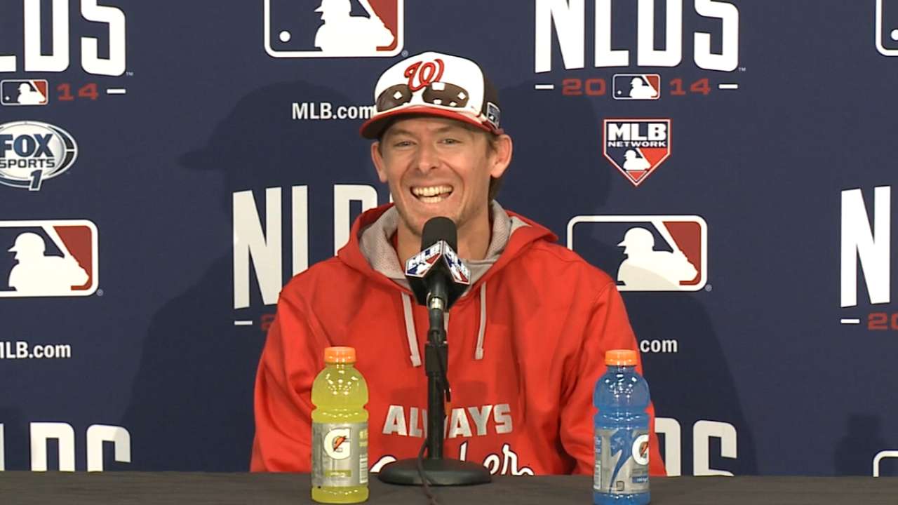 Williams enjoys Clippard's take on potential Game 5