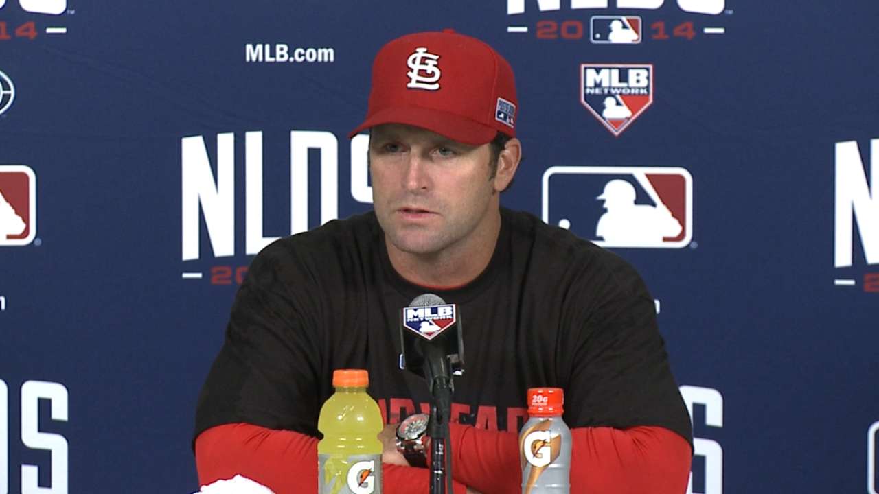 Cards find power stroke right on time vs. lefties