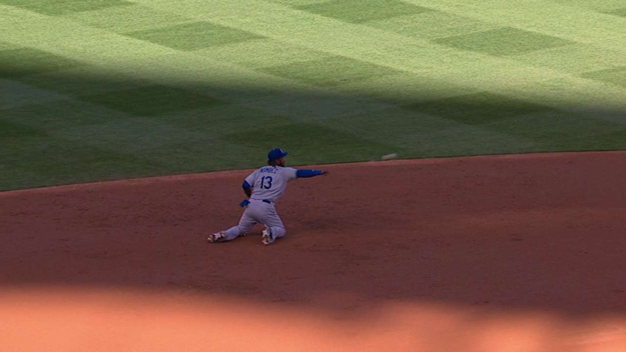 Must C: Dodgers turn slick DP