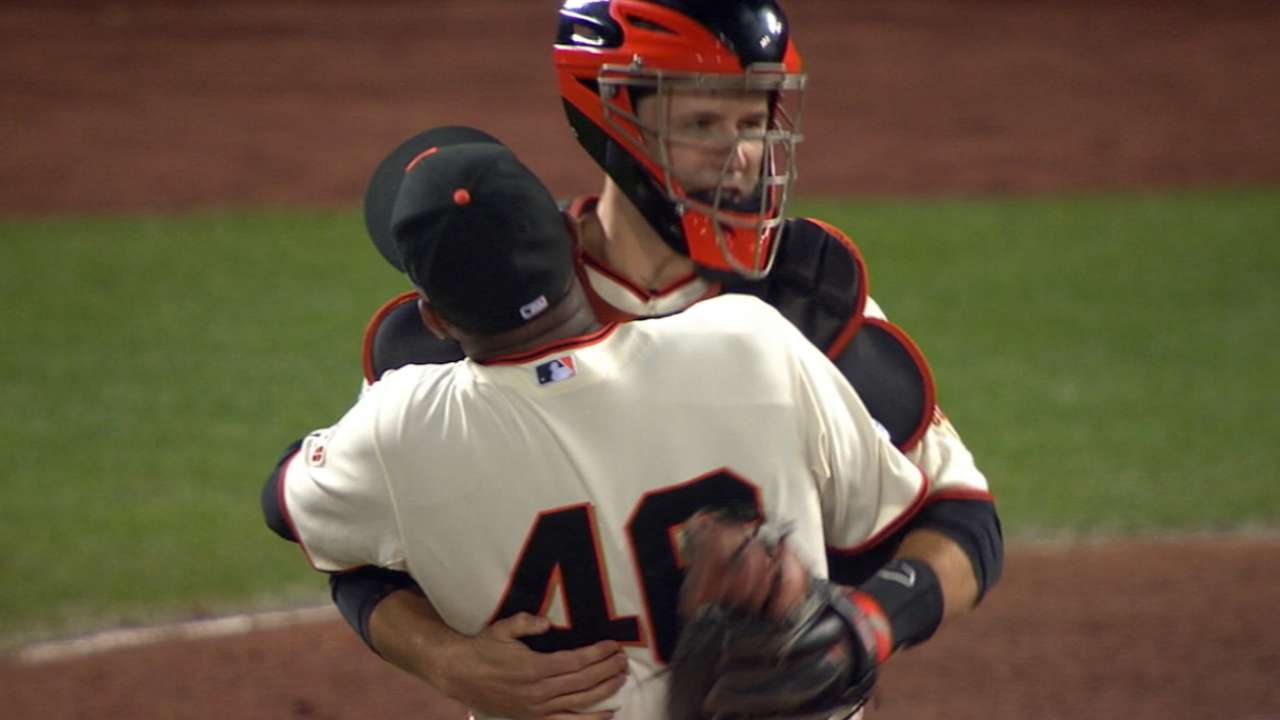 'Relentless' Giants oust Nats to reach NLCS