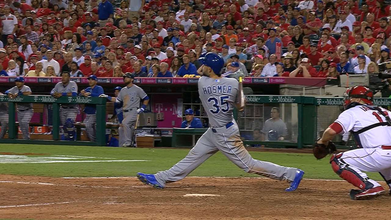 Hosmer, Royals fondly recall October trip to Anaheim