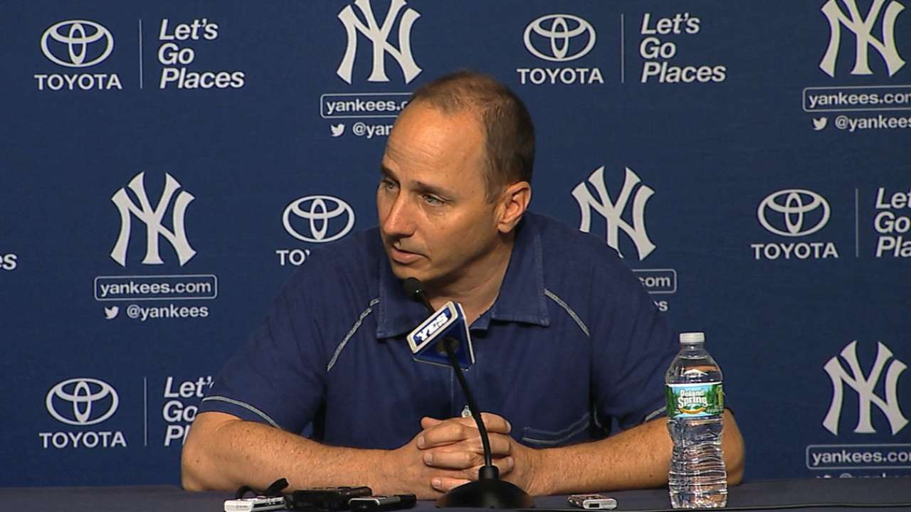Cashman on upcoming offseason
