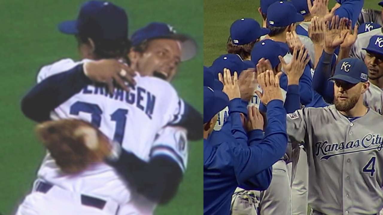 Royals on one of the great runs in playoff history
